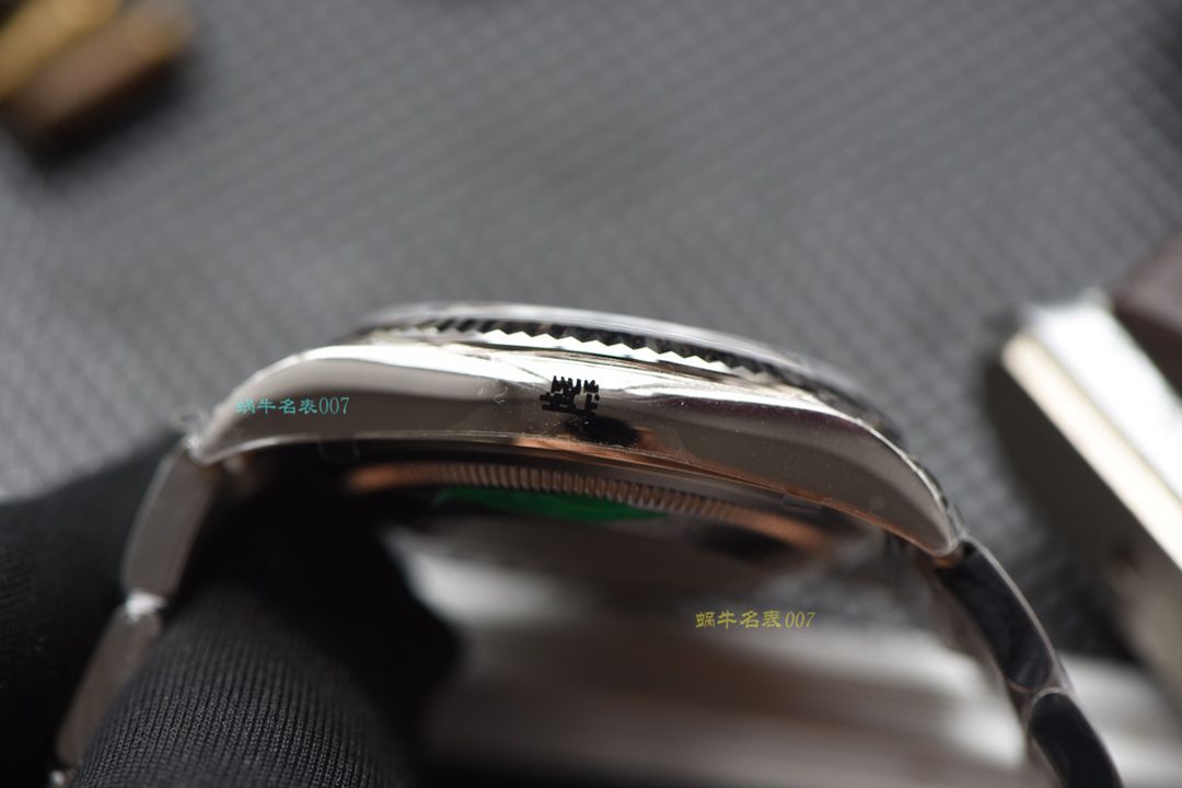 视频评测网  劳力士日志型36系列灰面盘腕表 / R326