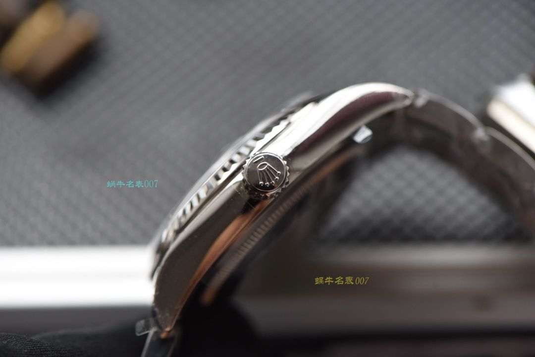 视频评测网  劳力士日志型36系列灰面盘腕表 / R326