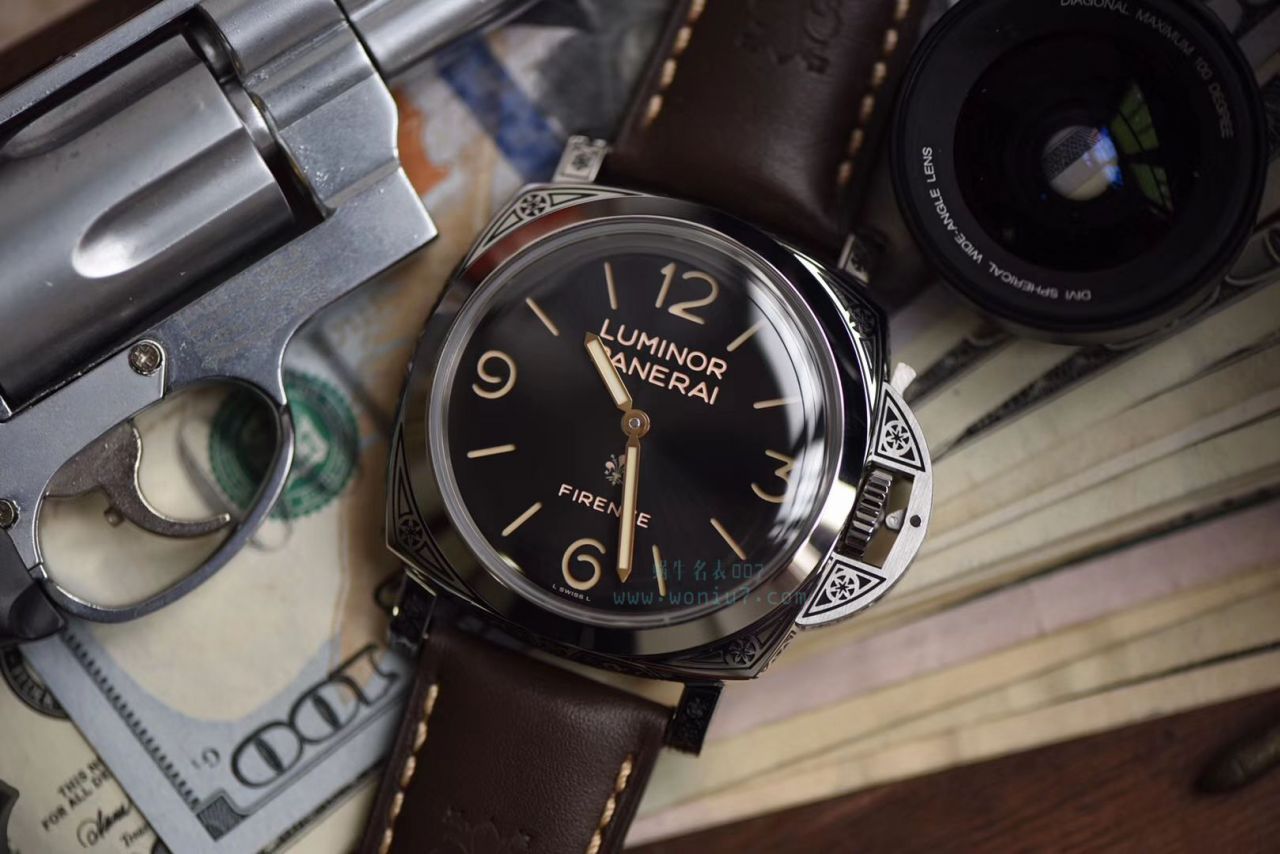 视频评测V9厂Panerai  沛纳海LUMINOR系列 PAM00972 Firenze腕表 / V9PAM00972