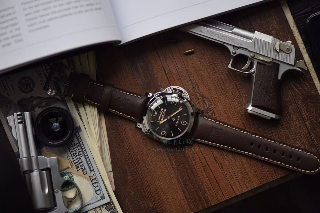 视频评测V9厂Panerai  沛纳海LUMINOR系列 PAM00972 Firenze腕表 / V9PAM00972