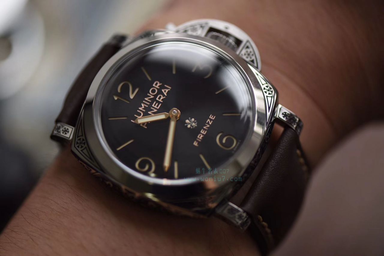 视频评测V9厂Panerai  沛纳海LUMINOR系列 PAM00972 Firenze腕表 / V9PAM00972