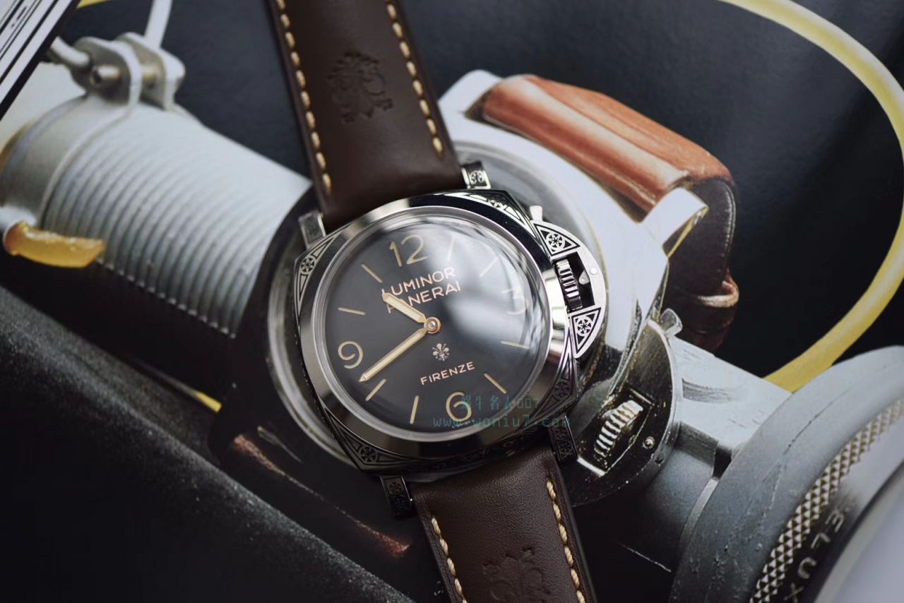 视频评测V9厂Panerai  沛纳海LUMINOR系列 PAM00972 Firenze腕表 / V9PAM00972