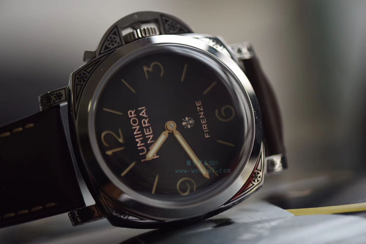 视频评测V9厂Panerai  沛纳海LUMINOR系列 PAM00972 Firenze腕表 / V9PAM00972
