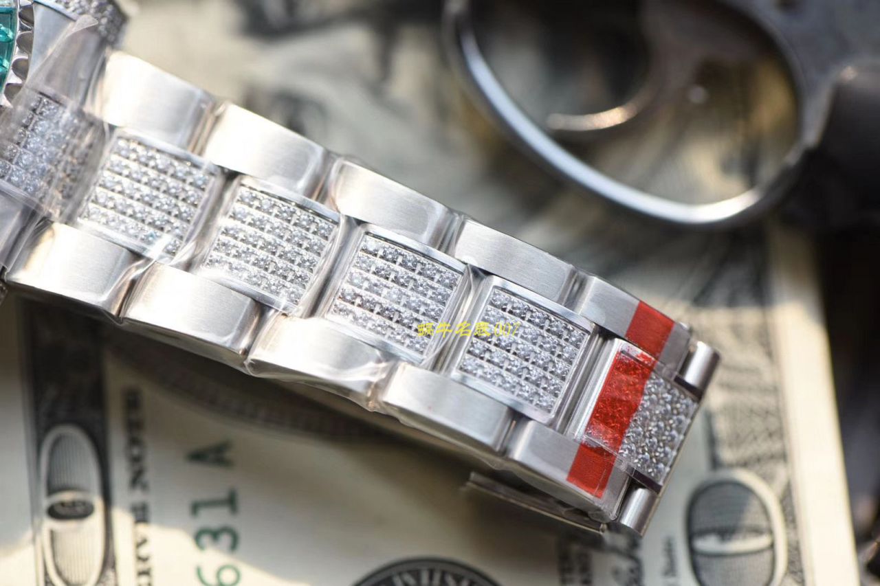   LF厂劳力士  LF帝皇定制版镶钻绿水鬼❗绿钻水鬼 / R363