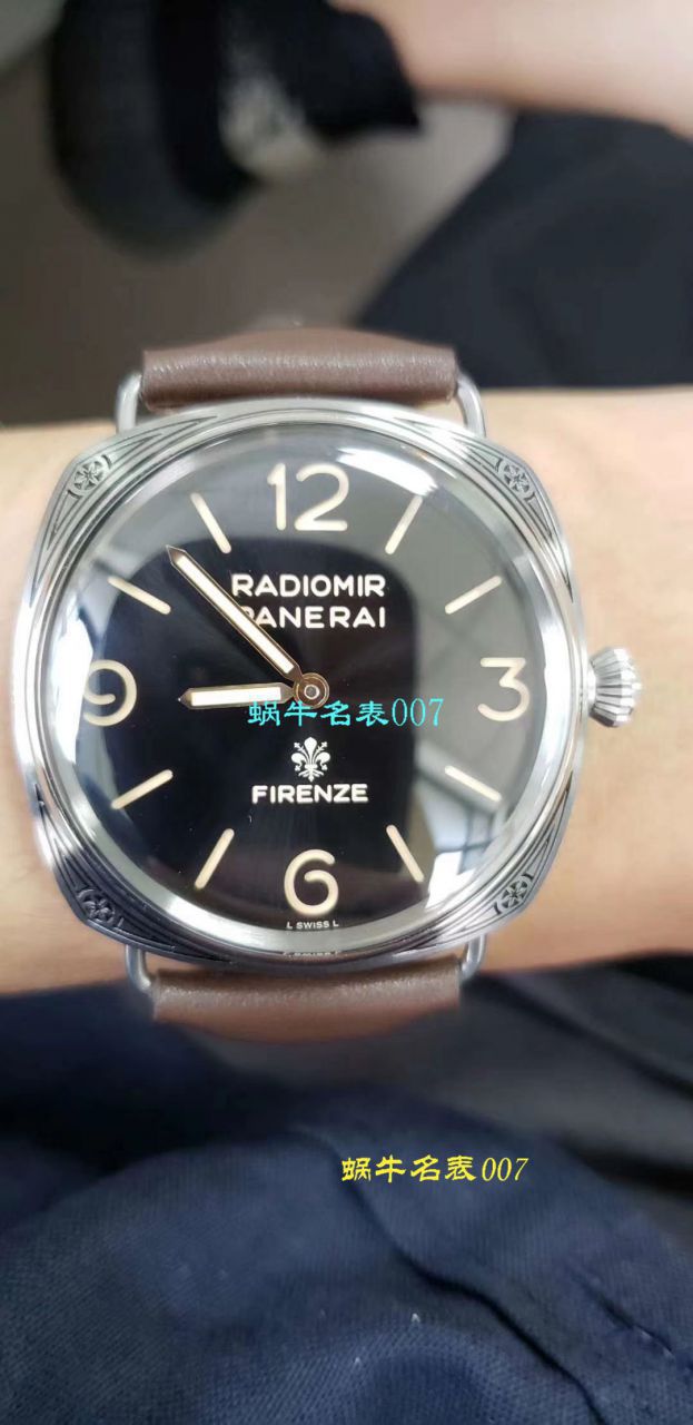 视频评测V9厂Panerai  沛纳海LUMINOR系列 PAM00972 Firenze腕表 / V9PAM00972