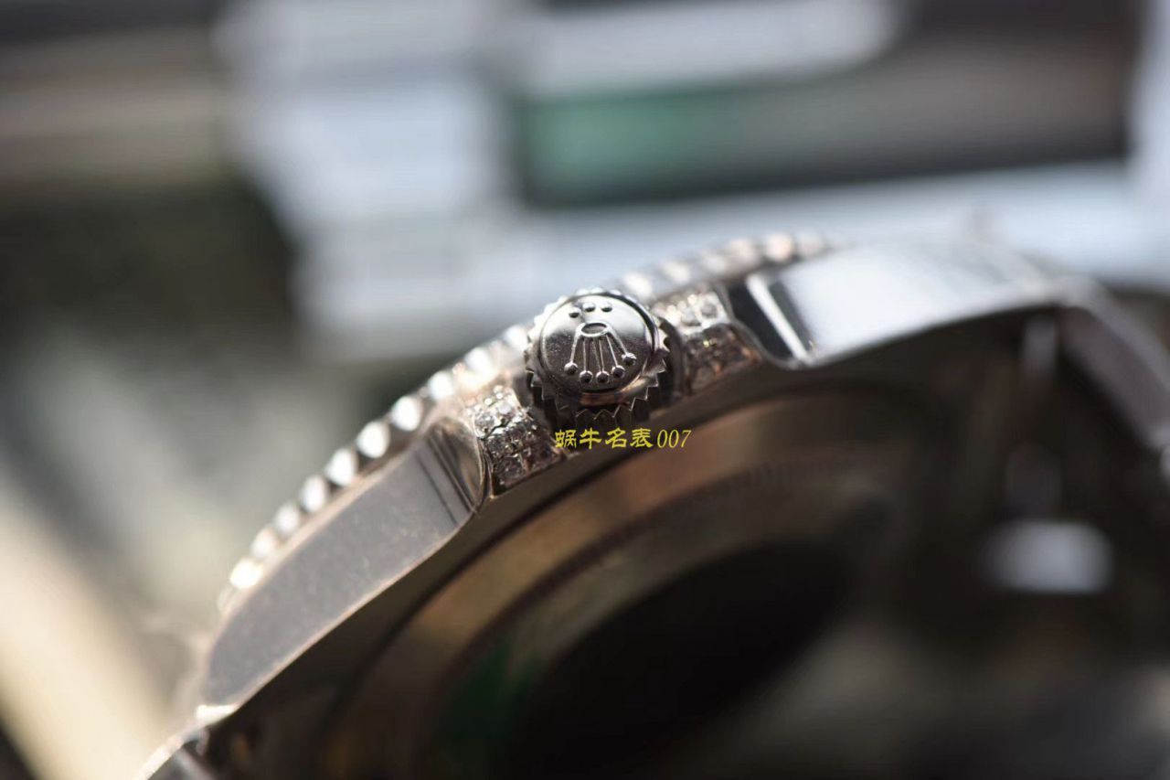   LF厂劳力士  LF帝皇定制版镶钻绿水鬼❗绿钻水鬼 / R363