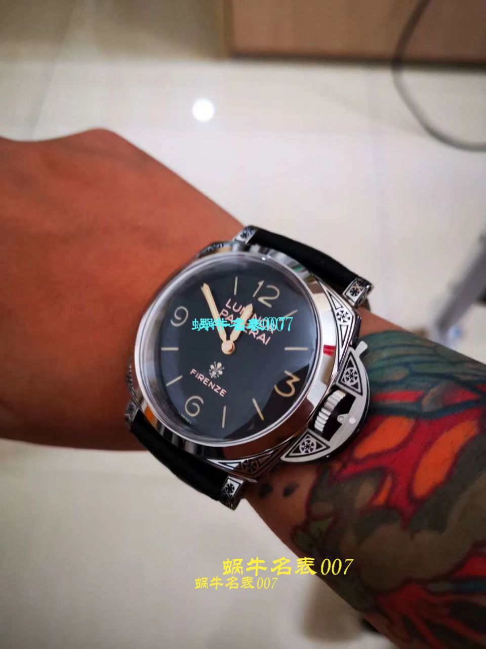 视频评测V9厂Panerai  沛纳海LUMINOR系列 PAM00972 Firenze腕表 / V9PAM00972