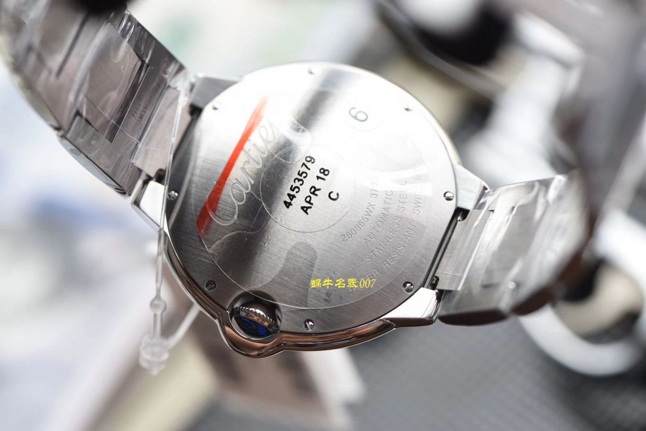   V6厂官网CARTIER表  卡地亚蓝气球系列WE9009Z3钻圈腕表 / K222