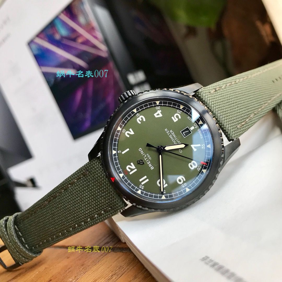   渠道原单表  Breitling百年灵飞行员8系列M17314101B1X1腕表 / BL103