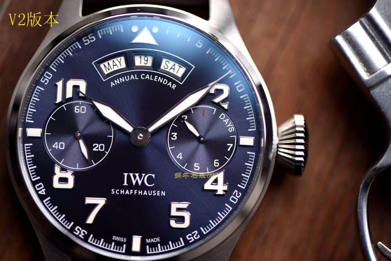 视频评测YL厂万国 表  IWC万国表飞行员IW502703腕表(大型飞行员年历腕表“小王子”特别版) / WG376