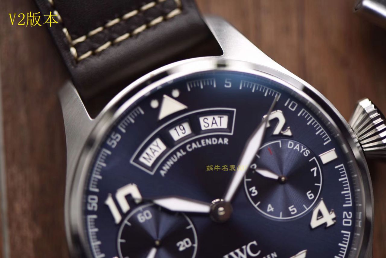 视频评测YL厂万国 表  IWC万国表飞行员IW502703腕表(大型飞行员年历腕表“小王子”特别版) / WG376