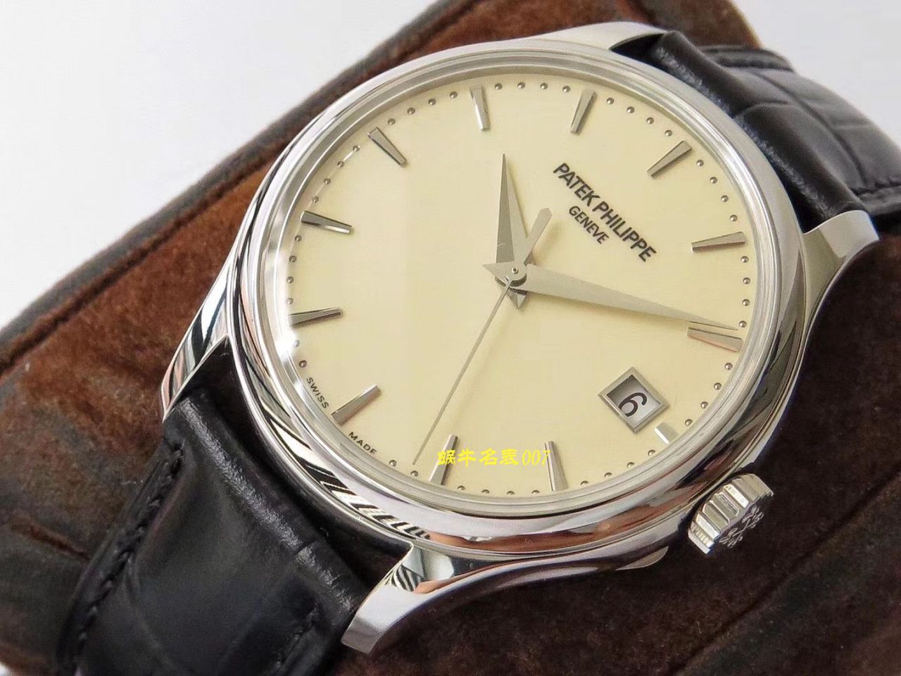   ZF厂百达翡丽表多少钱  百达翡丽古典表系列5227G-001腕表 / BD268