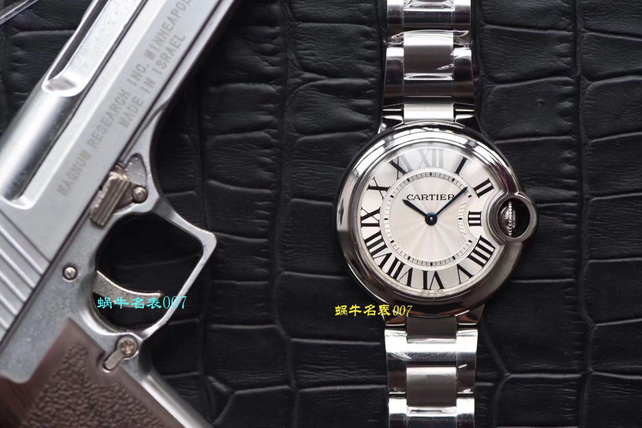   表最好的商家V6厂最新升级版  卡地亚蓝气球W6920084女士33毫米腕表 / K218
