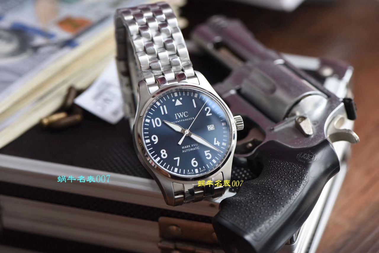 视频评测V7厂马克十八钢带版  IWC万国表飞行员系列IW327014腕表(小王子)（万国表哪个厂最好） / WG359