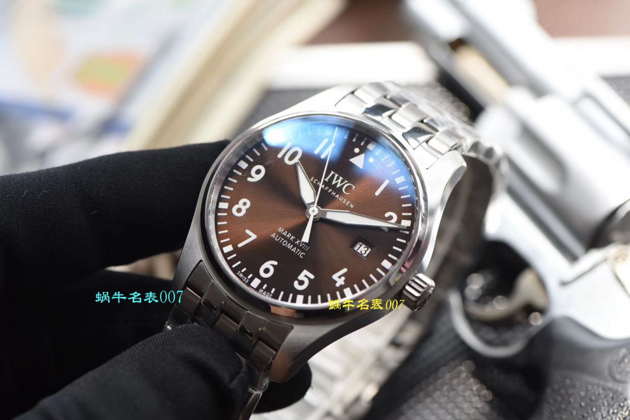 视频评测V7厂马克十八钢带版  IWC万国表飞行员系列IW327014腕表(小王子)（万国表哪个厂最好） / WG359