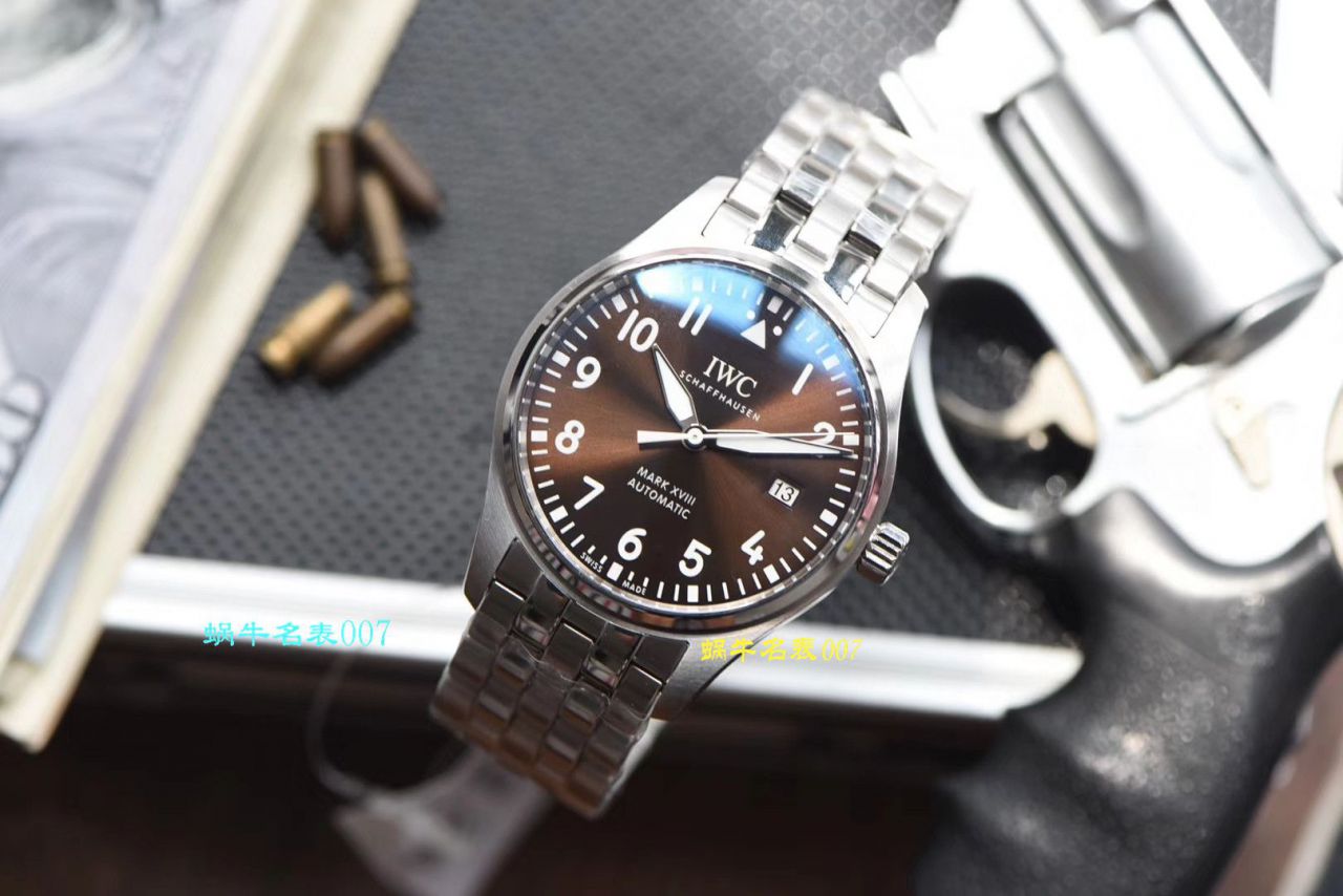 视频评测V7厂马克十八钢带版  IWC万国表飞行员系列IW327014腕表(小王子)（万国表哪个厂最好） / WG359