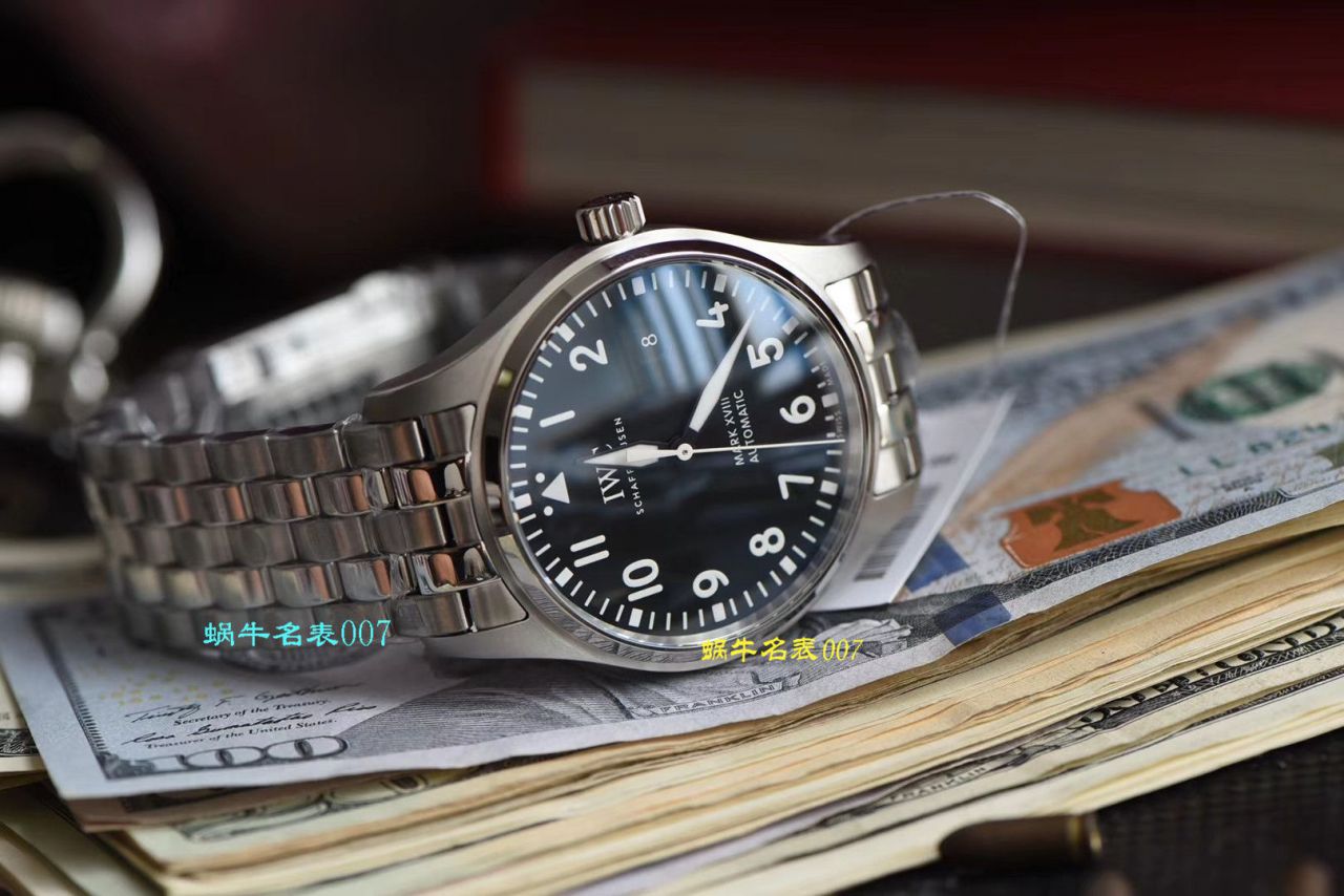 视频评测V7厂马克十八钢带版  IWC万国表飞行员系列IW327014腕表(小王子)（万国表哪个厂最好） / WG359