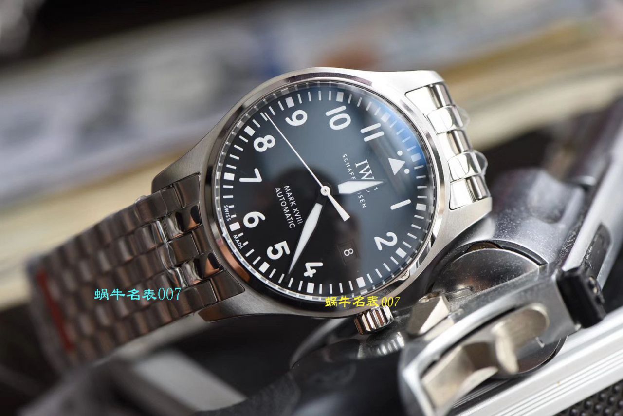 视频评测V7厂马克十八钢带版  IWC万国表飞行员系列IW327014腕表(小王子)（万国表哪个厂最好） / WG359