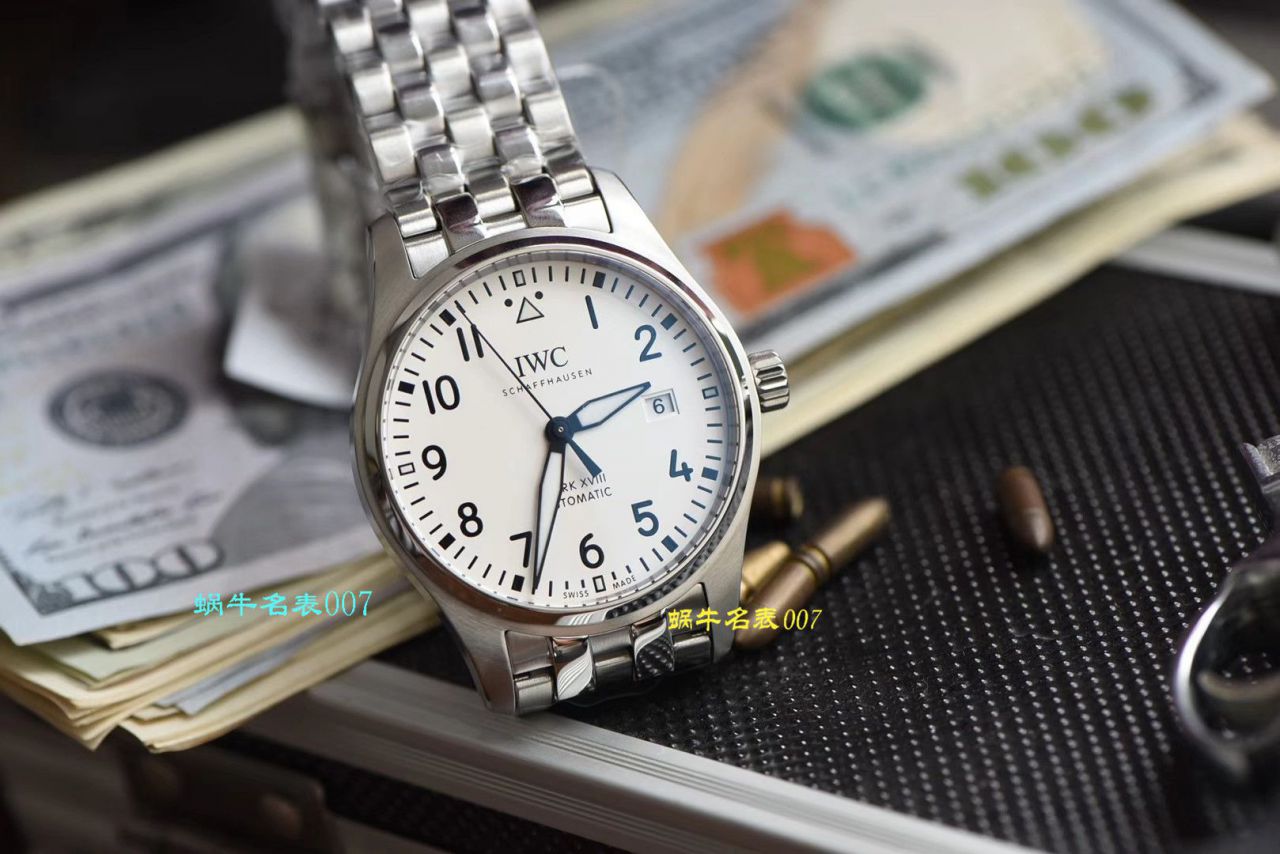视频评测V7厂马克十八钢带版  IWC万国表飞行员系列IW327014腕表(小王子)（万国表哪个厂最好） / WG359
