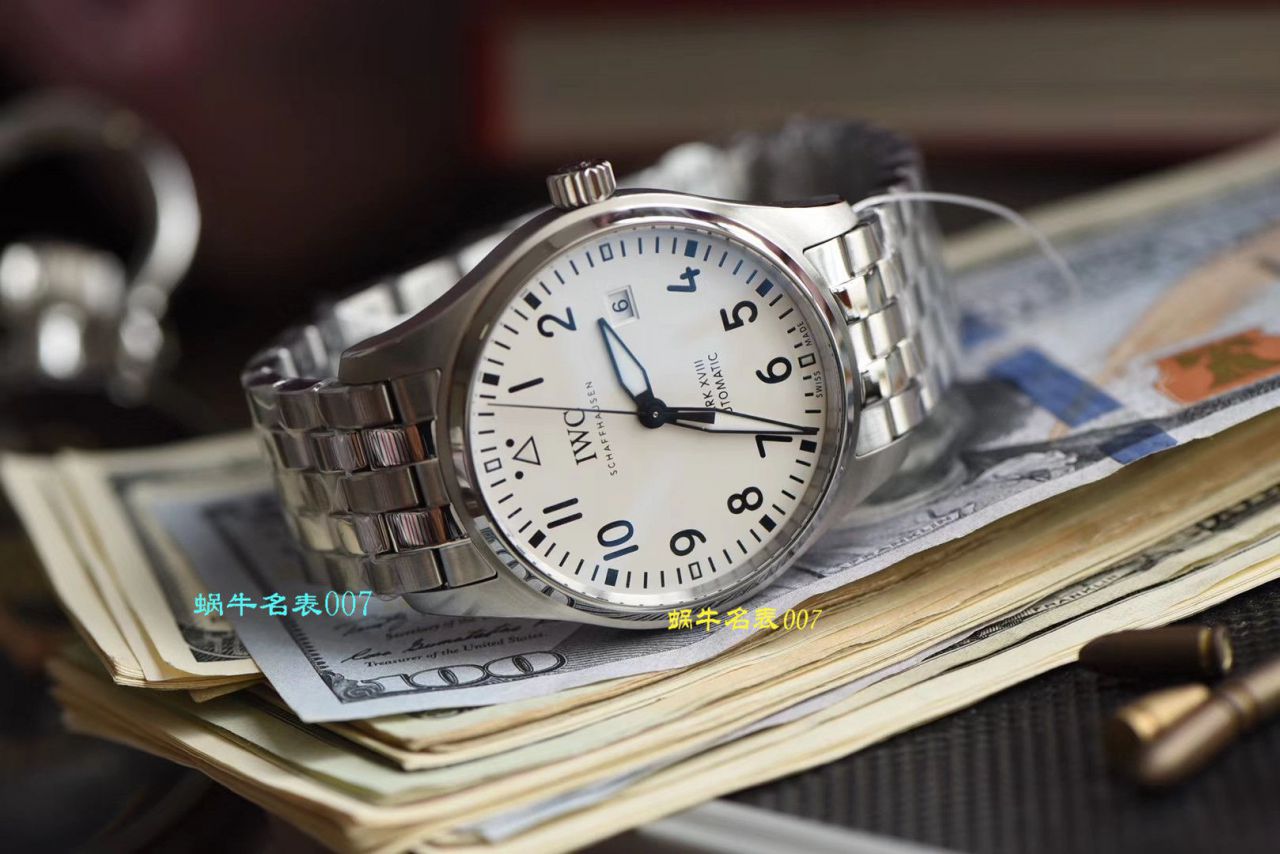 视频评测V7厂马克十八钢带版  IWC万国表飞行员系列IW327014腕表(小王子)（万国表哪个厂最好） / WG359