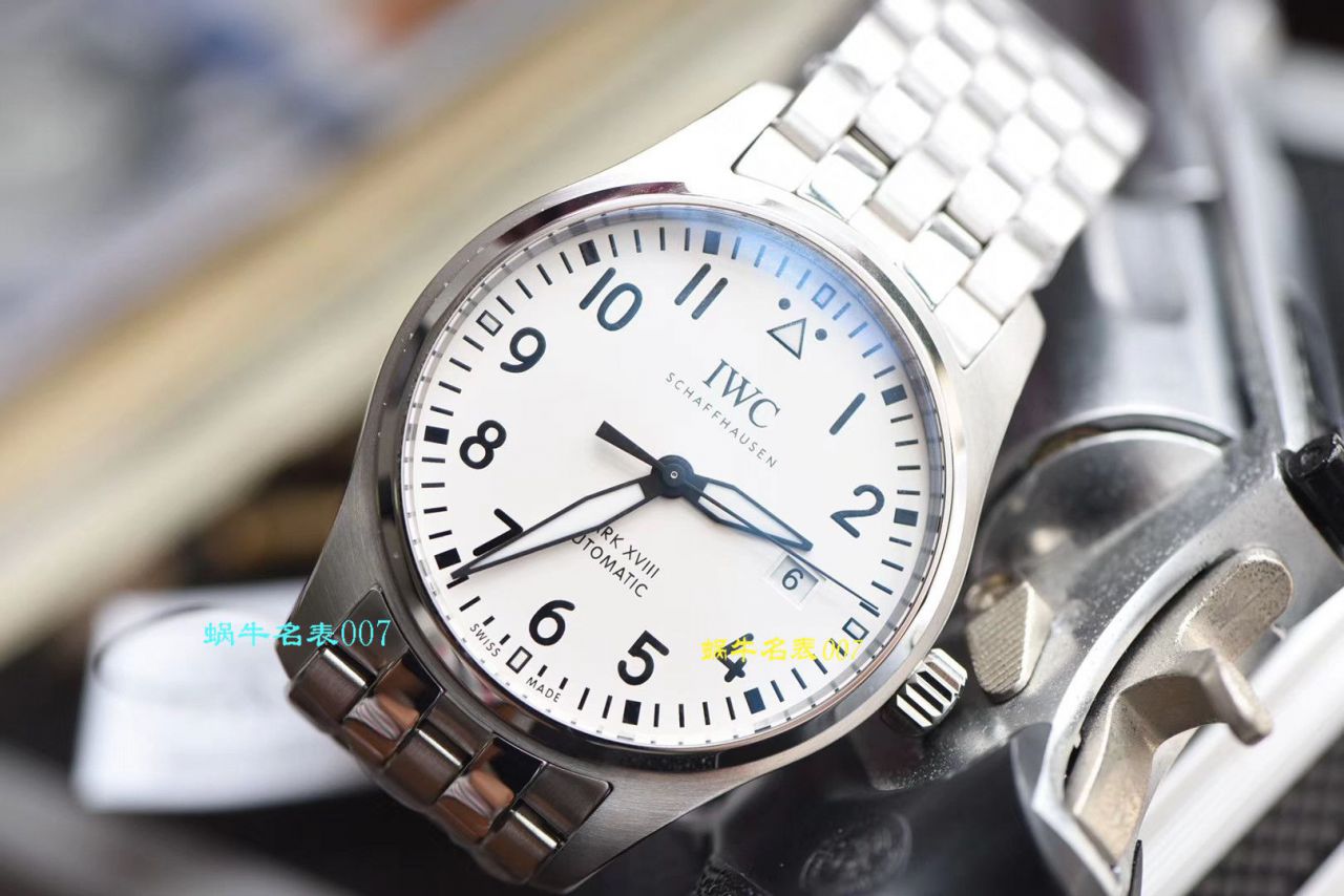 视频评测V7厂马克十八钢带版  IWC万国表飞行员系列IW327014腕表(小王子)（万国表哪个厂最好） / WG359