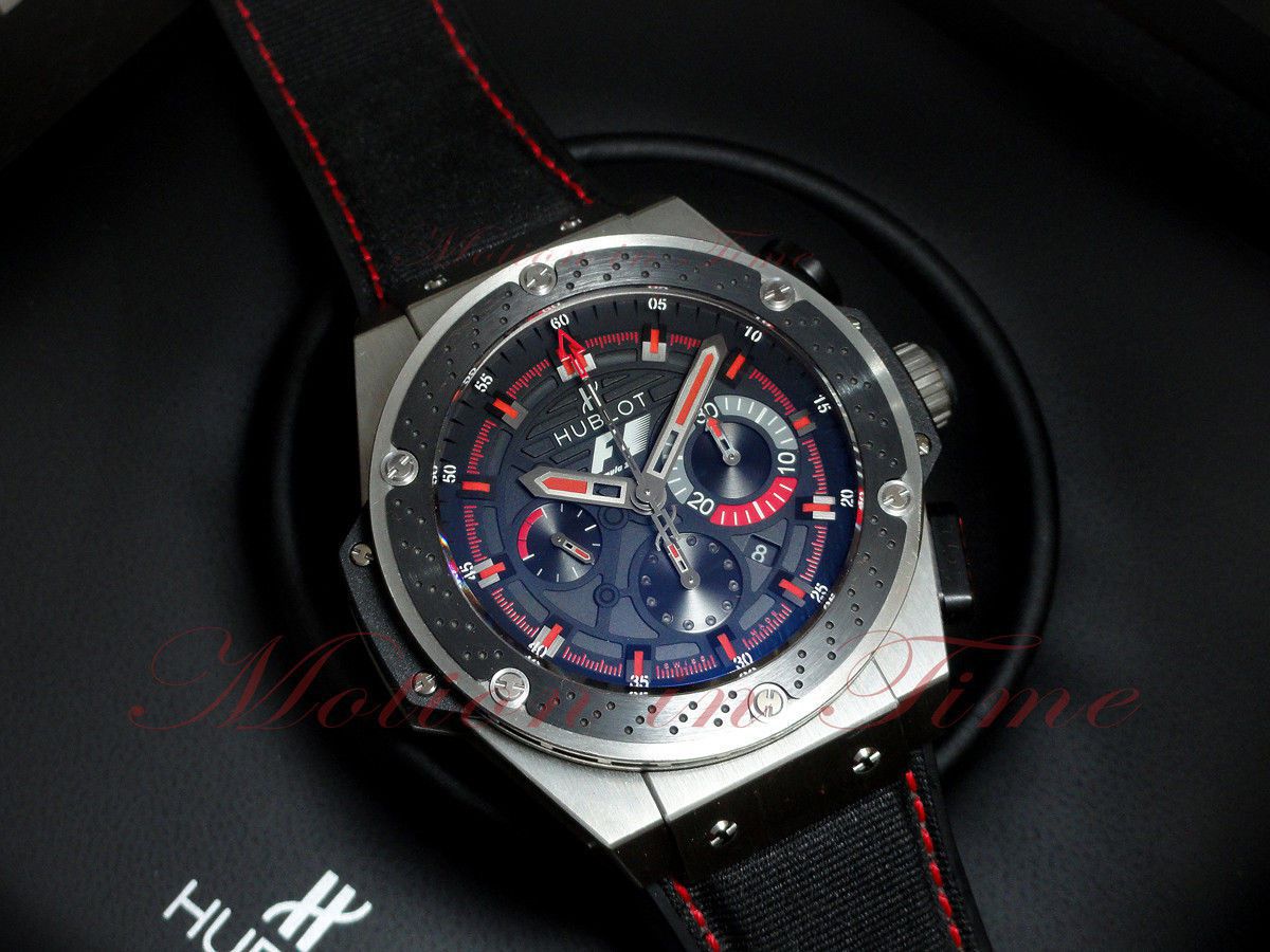 视频评测V6厂宇舶仿表  Hublot  King Power F1 Zirconium 703.ZM.1123.NR限量版腕表 / YB071