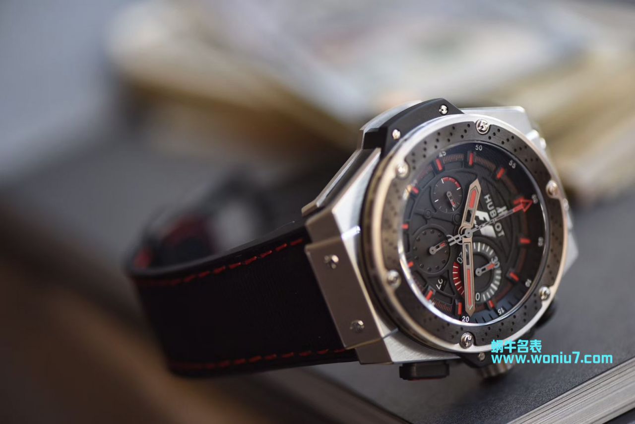 视频评测V6厂宇舶仿表  Hublot  King Power F1 Zirconium 703.ZM.1123.NR限量版腕表 / YB071