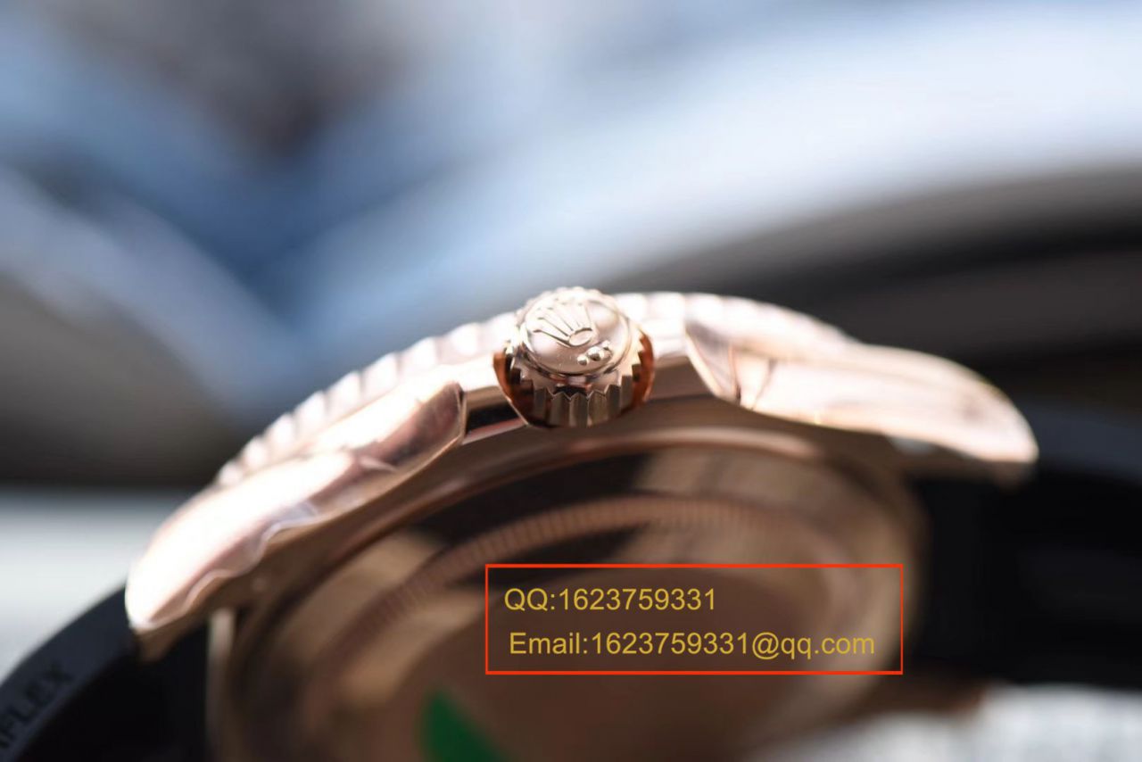 视频评测NOOB厂官网劳力士水鬼表  糖豆劳力士游艇名仕型系列116695SATS腕表 / R327