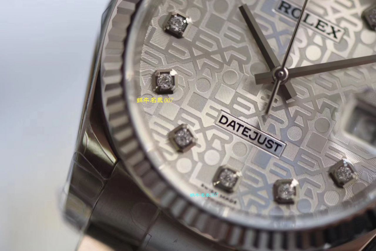 视频评测什么叫表，最好的表  DJ厂劳力士日志型36116234-G-63600银石腕表 / R360