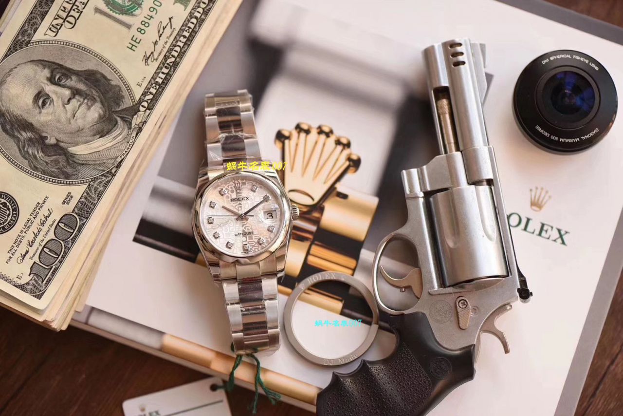 视频评测什么叫表，最好的表  DJ厂劳力士日志型36116234-G-63600银石腕表 / R360