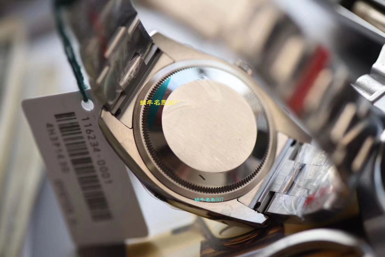视频评测什么叫表，最好的表  DJ厂劳力士日志型36116234-G-63600银石腕表 / R360