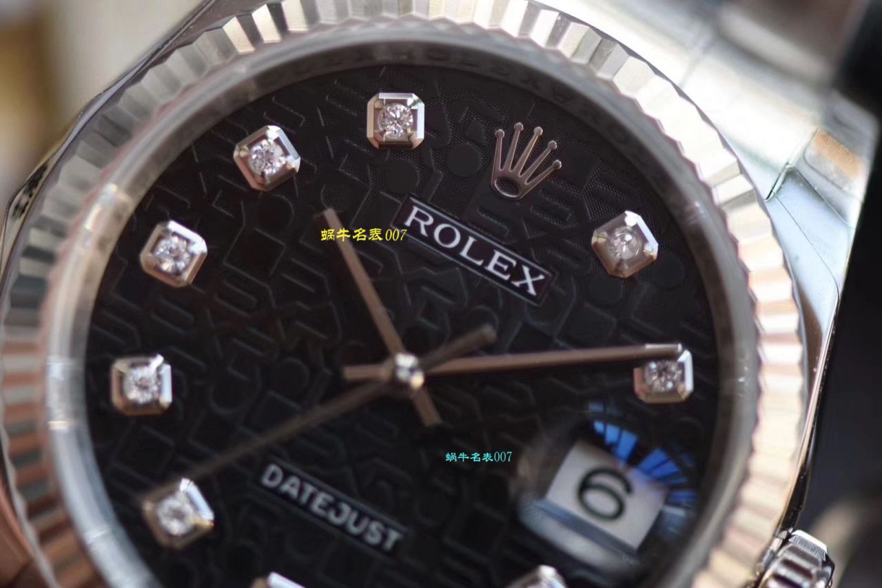 视频评测劳力士男表价格  DJ厂电脑纹面劳力士日志型36系列m116234-0122腕表 / R329