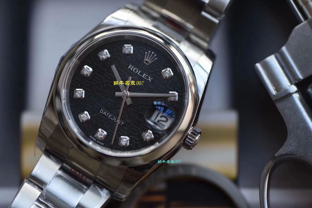 视频评测劳力士男表价格  DJ厂电脑纹面劳力士日志型36系列m116234-0122腕表 / R329