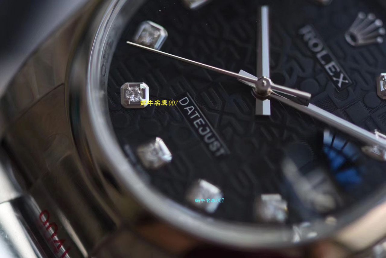 视频评测劳力士男表价格  DJ厂电脑纹面劳力士日志型36系列m116234-0122腕表 / R329