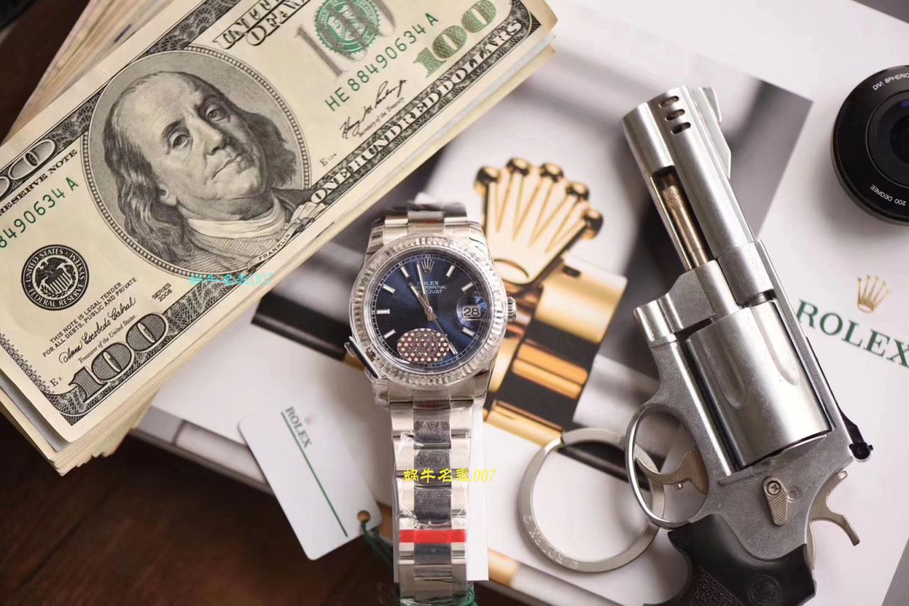 视频评测DJ厂家劳力士  劳力士日志型36毫米系列m126234-0018腕表 / R328