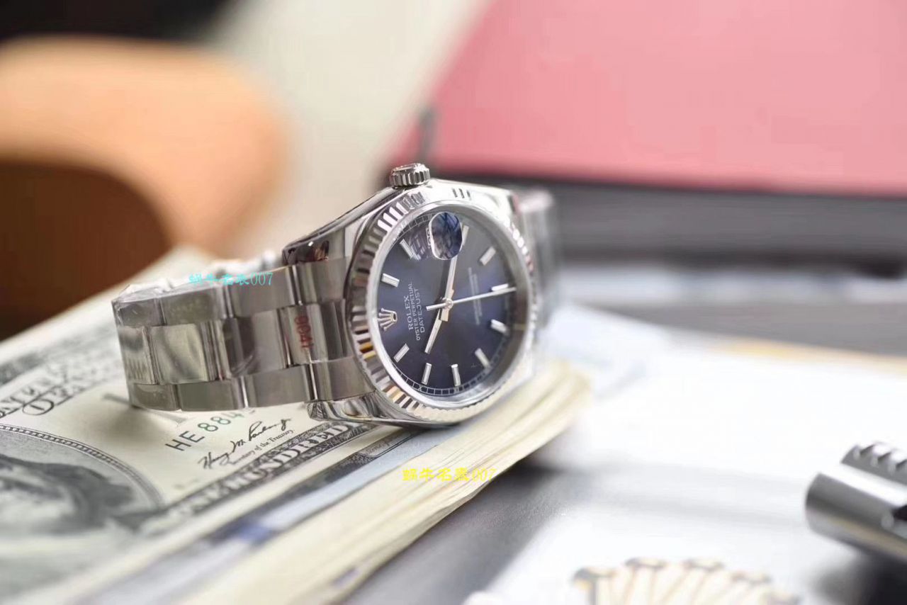 视频评测DJ厂家劳力士  劳力士日志型36毫米系列m126234-0018腕表 / R328