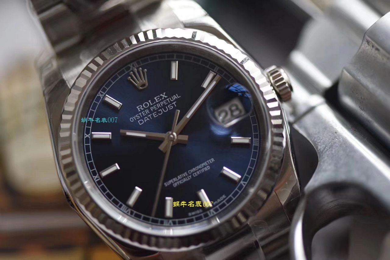 视频评测DJ厂家劳力士  劳力士日志型36毫米系列m126234-0018腕表 / R328