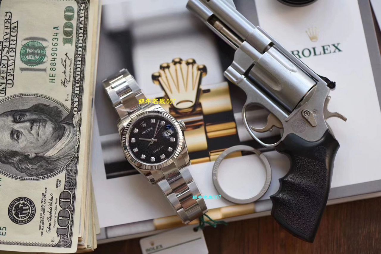   劳力士男表价格视频评测DJ厂劳力士日志型36毫米系列116234白盘腕表 / R239