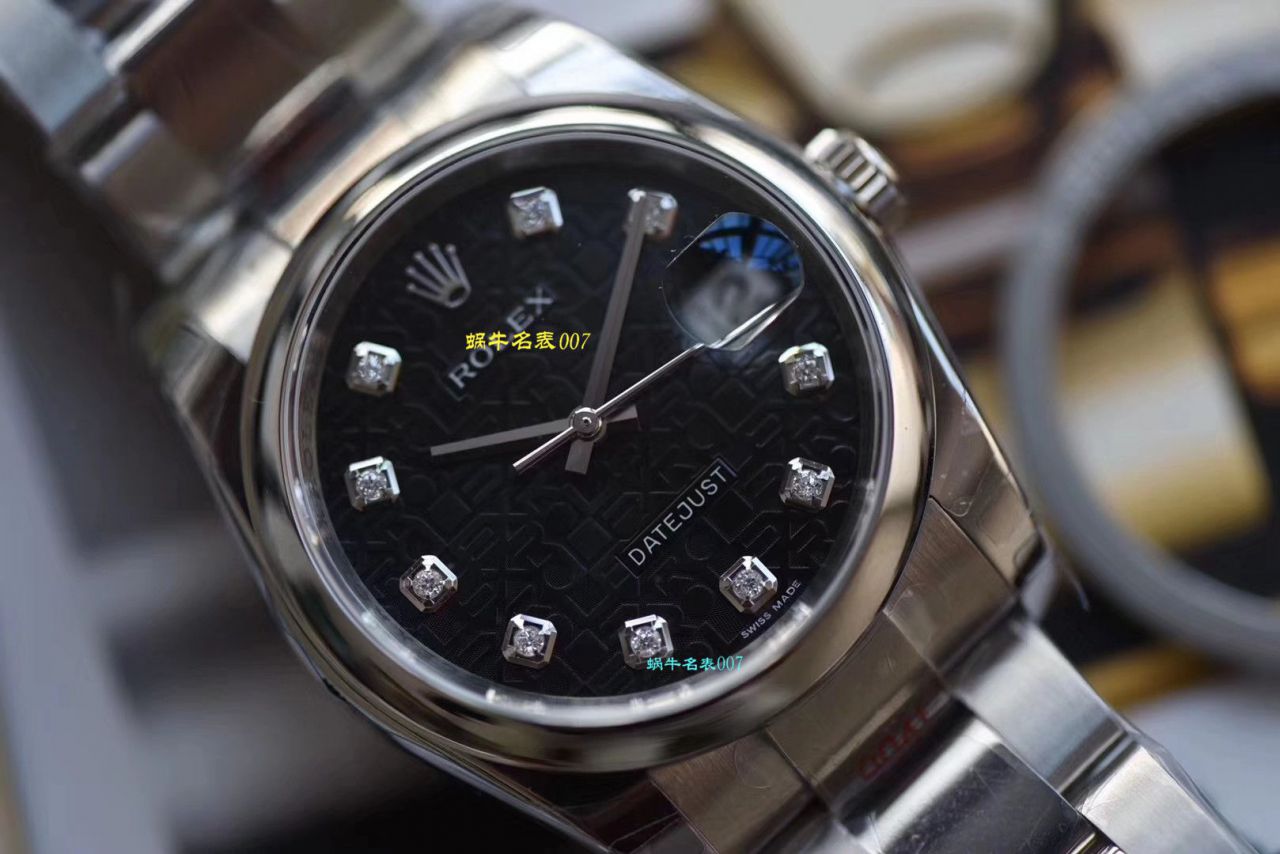   劳力士男表价格视频评测DJ厂劳力士日志型36毫米系列116234白盘腕表 / R239