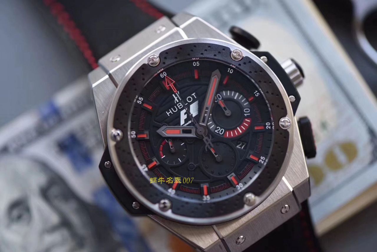 视频评测V6厂宇舶仿表  Hublot  King Power F1 Zirconium 703.ZM.1123.NR限量版腕表 / YB071