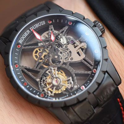   BBR厂Roger Dubuis表  罗杰杜彼EXCALIBUR（王者系列）系列陀飞轮腕表