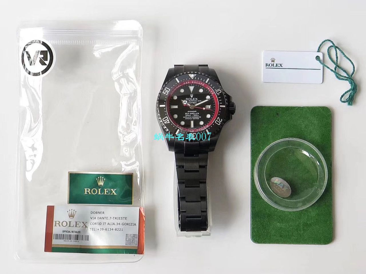   VR厂劳力士红魔  SEA深潜系列BAMFORD WATCH海外定制版腕表 / R366