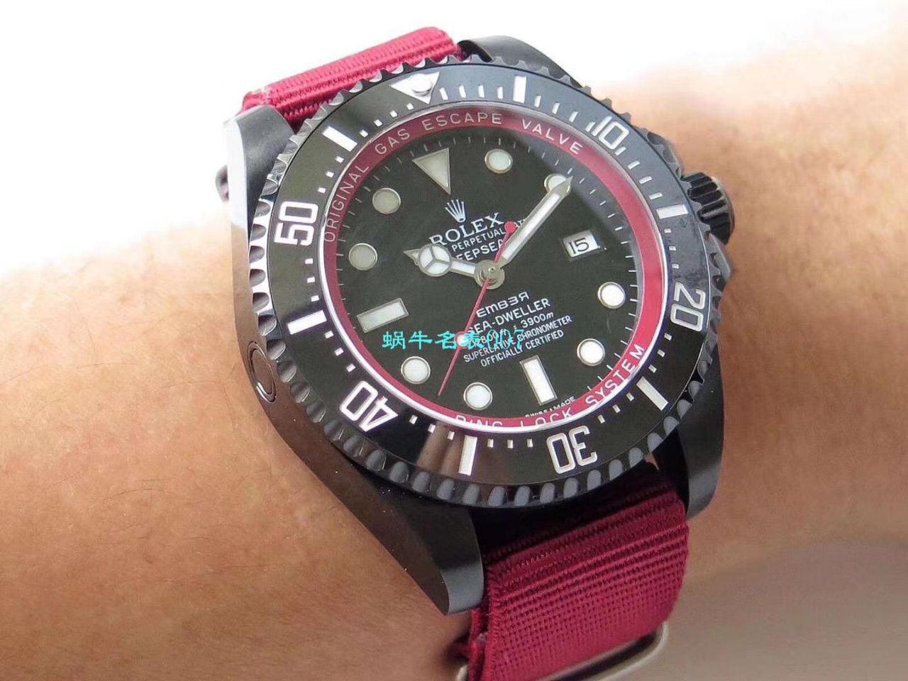   VR厂劳力士红魔  SEA深潜系列BAMFORD WATCH海外定制版腕表 / R366