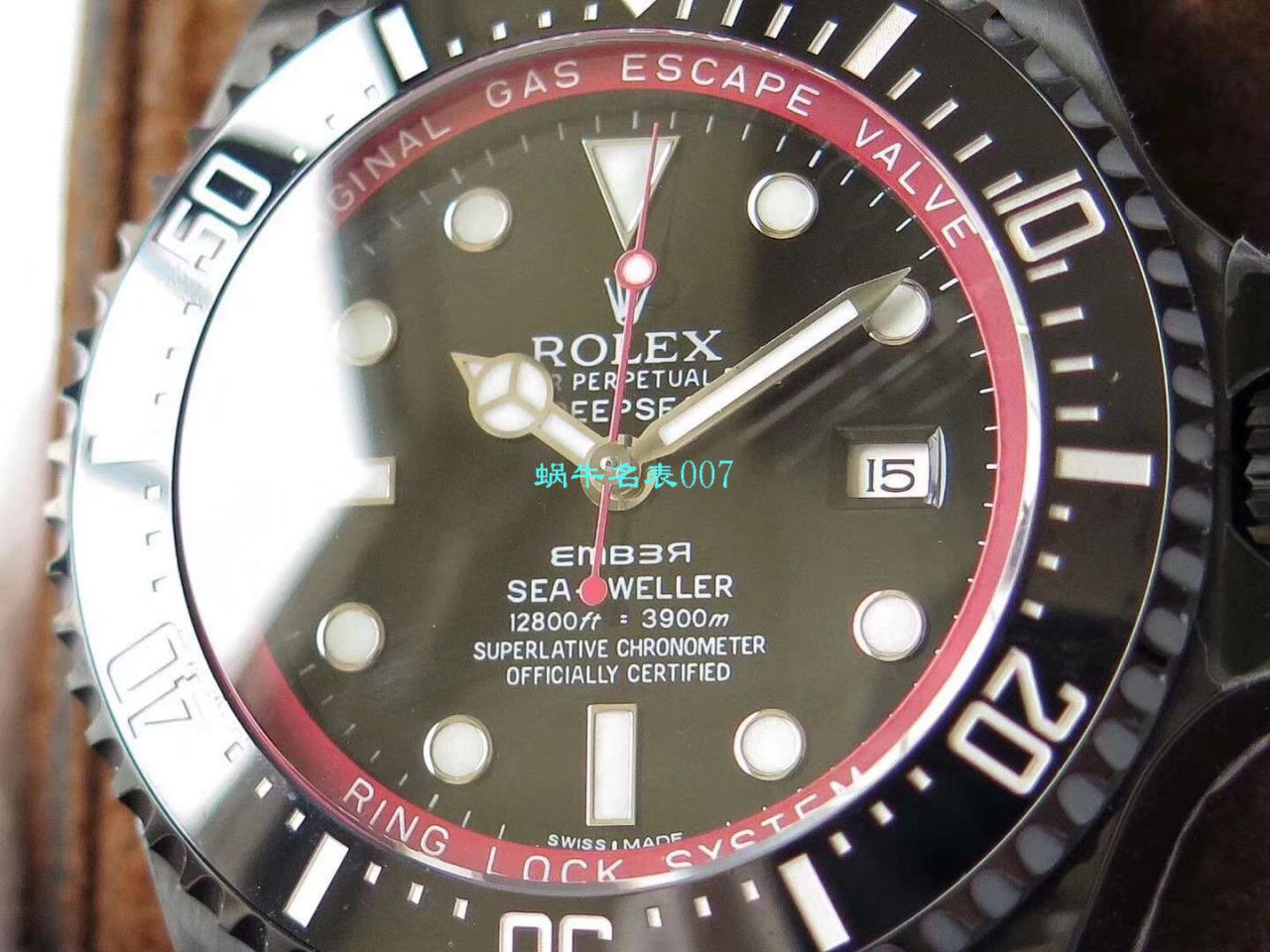   VR厂劳力士红魔  SEA深潜系列BAMFORD WATCH海外定制版腕表 / R366