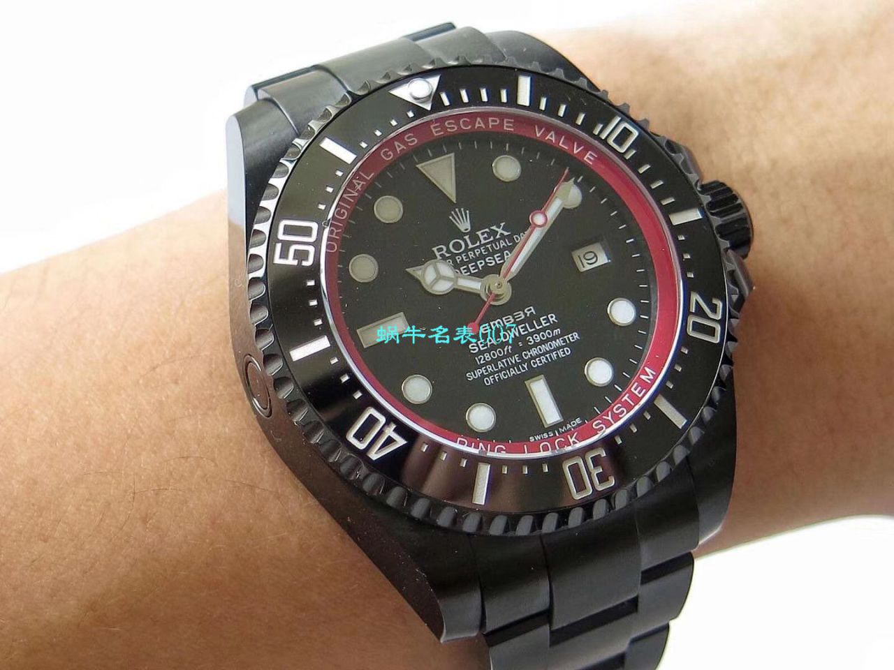   VR厂劳力士红魔  SEA深潜系列BAMFORD WATCH海外定制版腕表 / R366