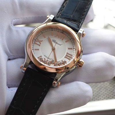   YF厂Chopard表  萧邦HAPPY DIAMONDS系列278559-6008女腕表