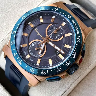   渠道原单  菲拉格慕Ferragamo ，复古铜面电镀搭配土豪金，菲拉格慕专柜同步上市