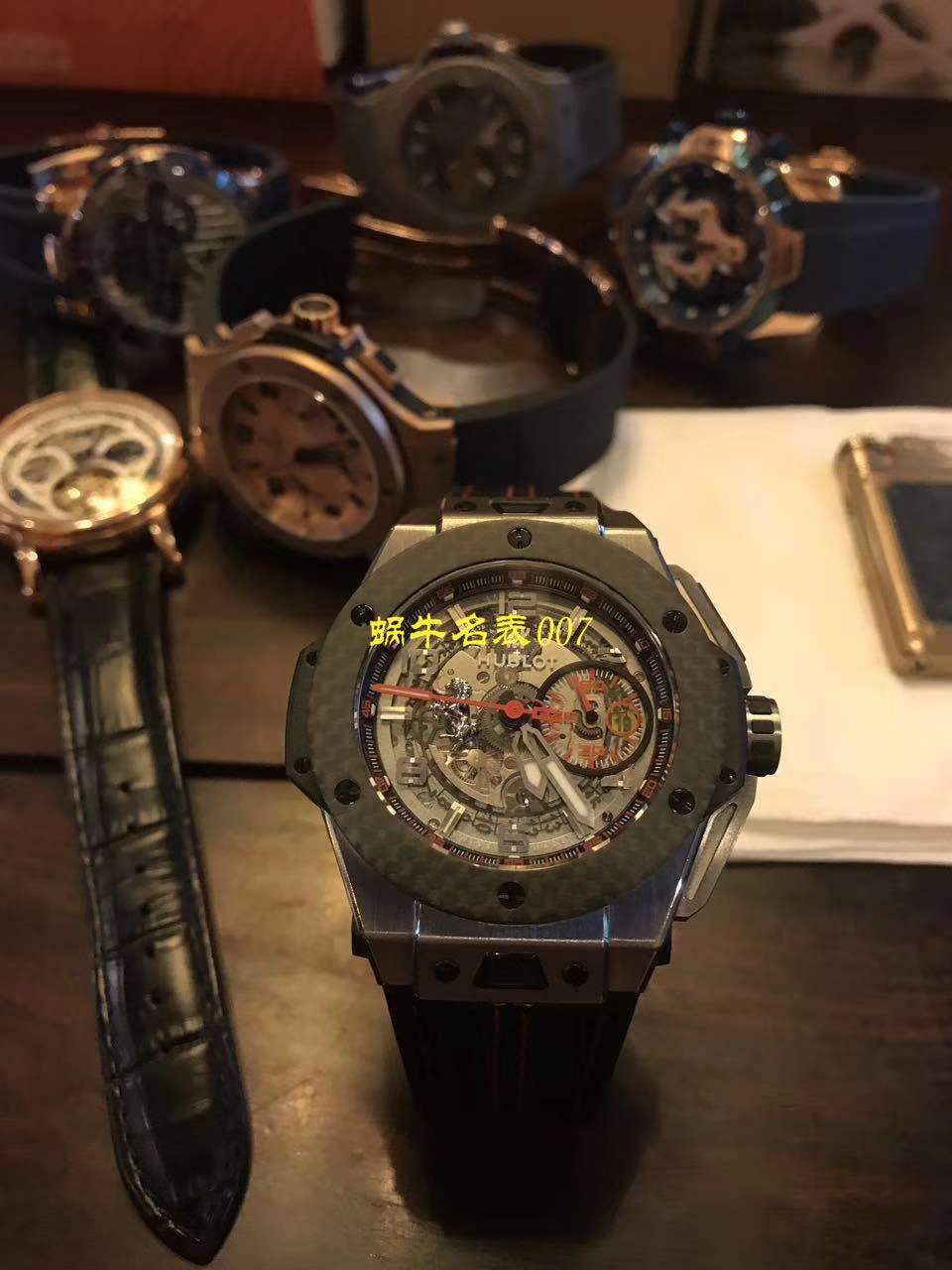 视频评测宇舶法拉利系列401.CX.0123.VR腕表  HBBV6最新力作‼️ Hublot  Ferrari Ceramic F11系列   / YB062