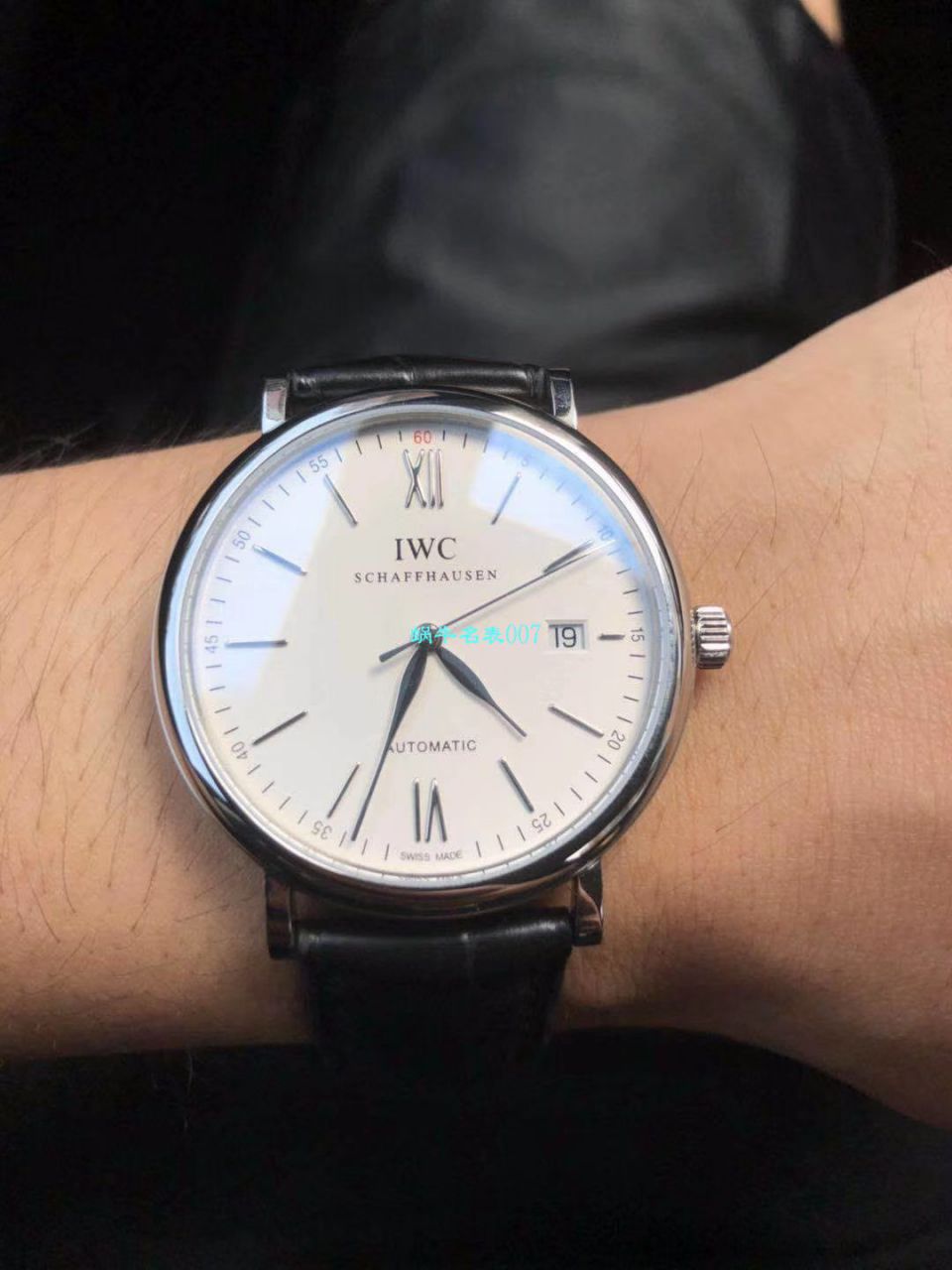 IWC万国表柏涛菲诺系列IW356501腕表  专柜原单  渠道出口订单！原封！缺个经销商印章就是正品！ / WG195