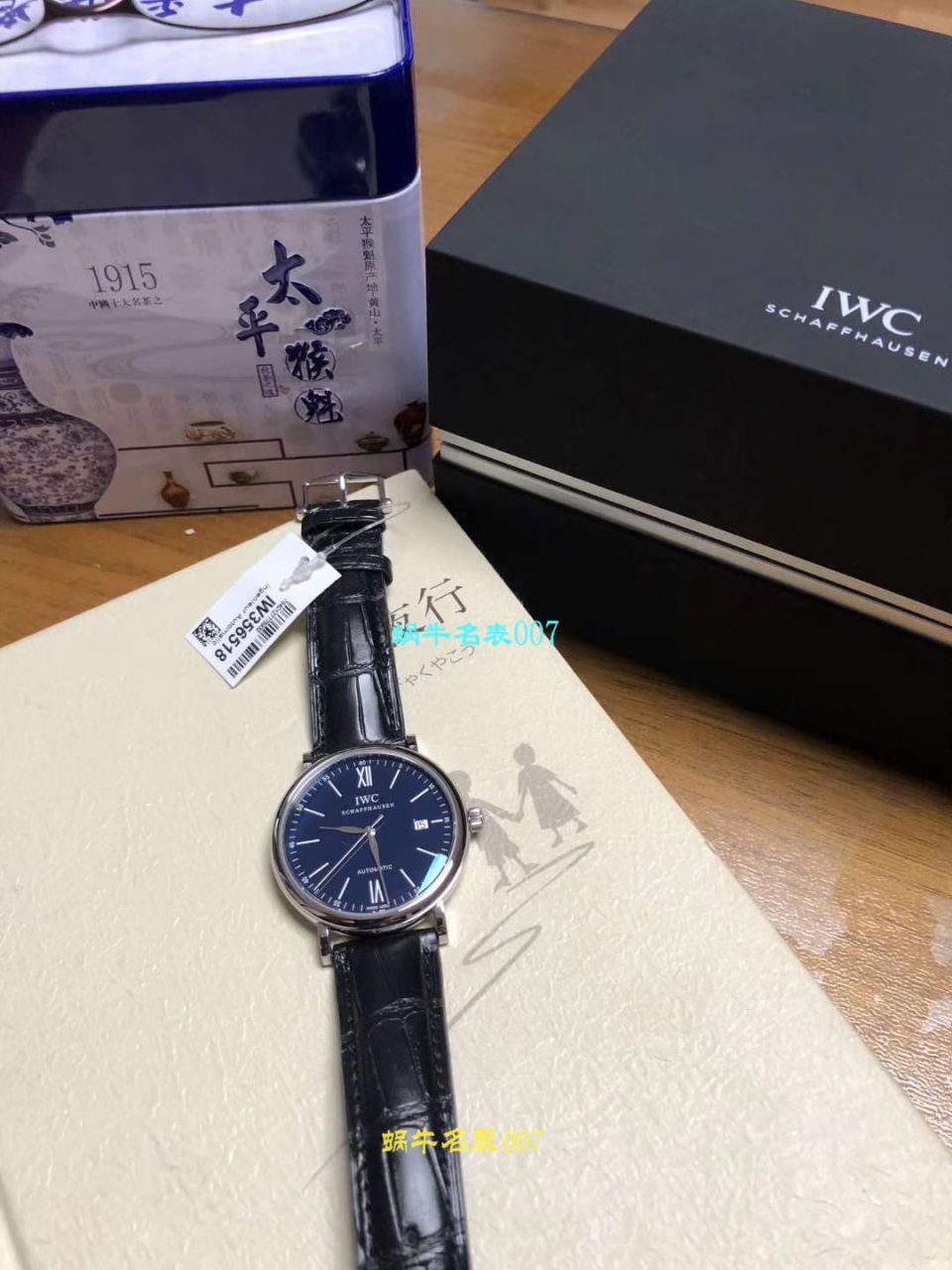 IWC万国表柏涛菲诺系列IW356501腕表  专柜原单  渠道出口订单！原封！缺个经销商印章就是正品！ / WG195